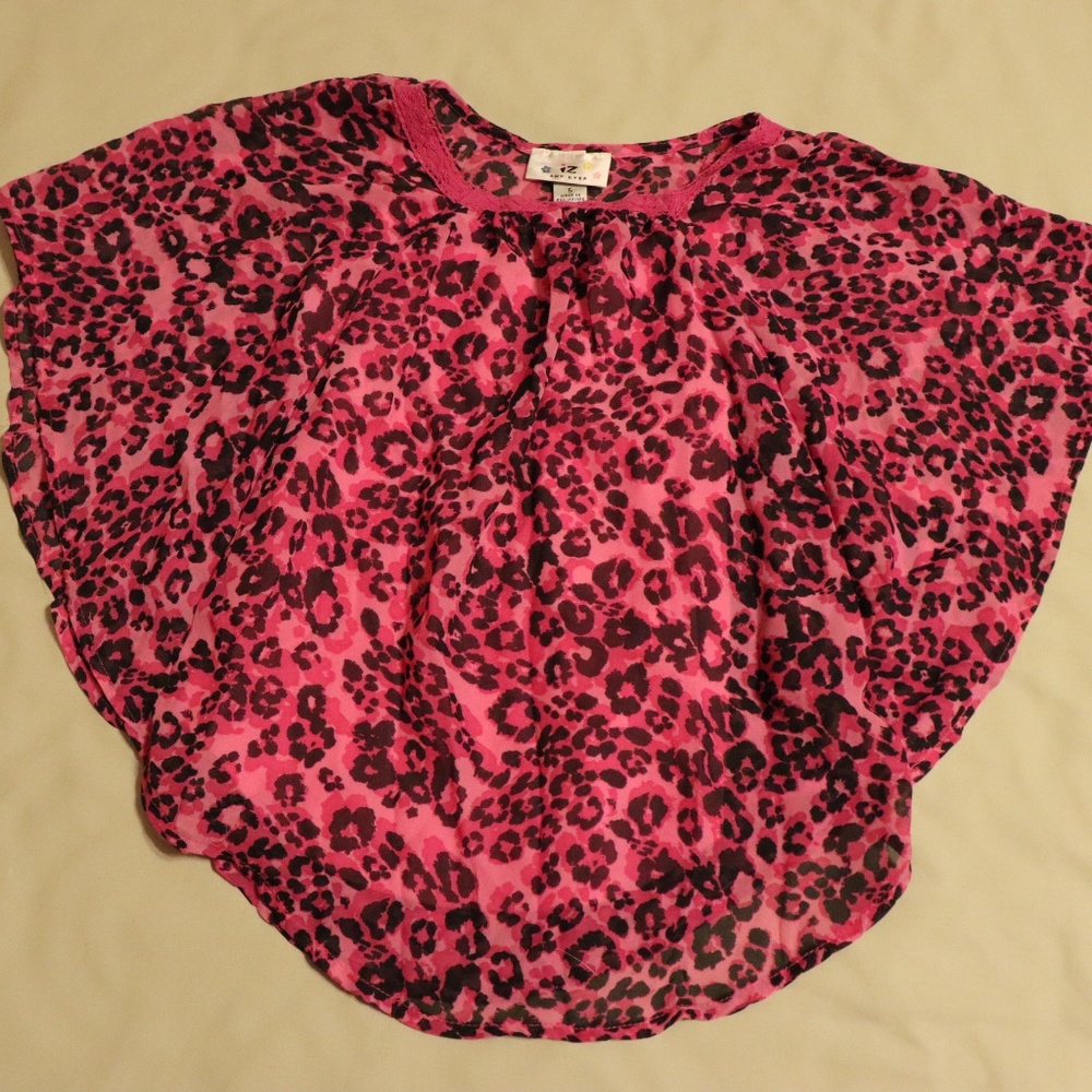 Amy Byer Poncho Shirt